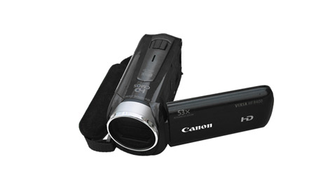 This is an image of a HD Canon video camera.