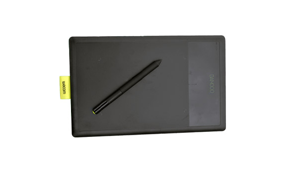 This is an image of a Wacom Bamboo drawing tablet.